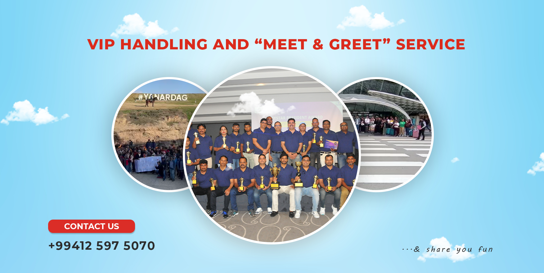 VIP Handling and ‘Meet & Greet’ Service 